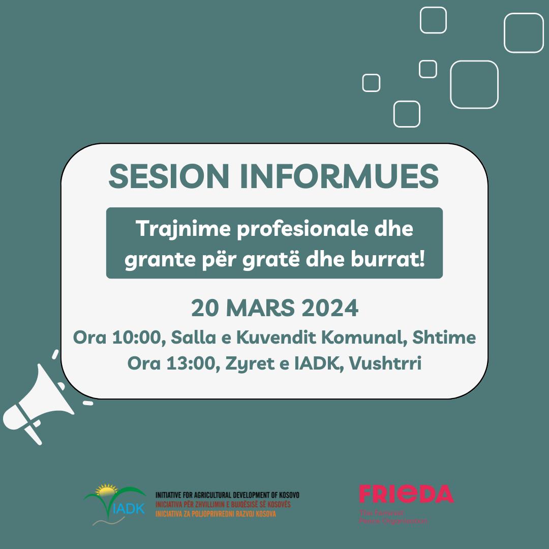 Invitation to informative session!📣